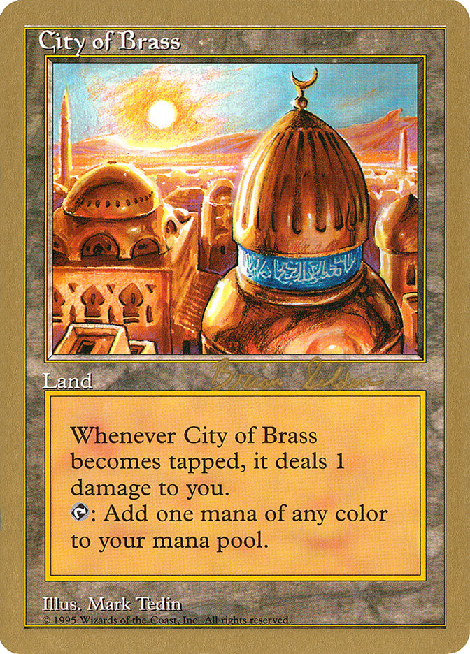 City of Brass (Brian Selden) [World Championship Decks 1998] | L.A. Mood Comics and Games