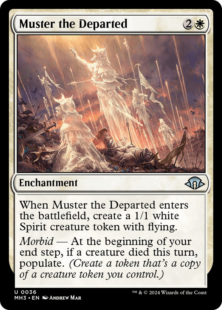 Muster the Departed [Modern Horizons 3] | L.A. Mood Comics and Games