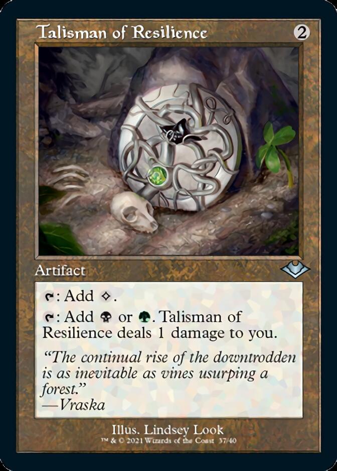 Talisman of Resilience (Retro) [Modern Horizons] | L.A. Mood Comics and Games