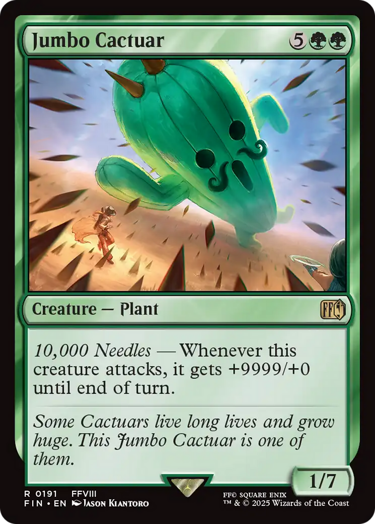 Jumbo Cactuar [FINAL FANTASY] | L.A. Mood Comics and Games