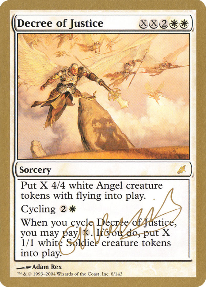 Decree of Justice (Gabriel Nassif) [World Championship Decks 2004] | L.A. Mood Comics and Games