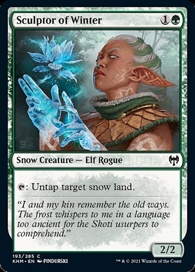 Sculptor of Winter [Kaldheim] | L.A. Mood Comics and Games