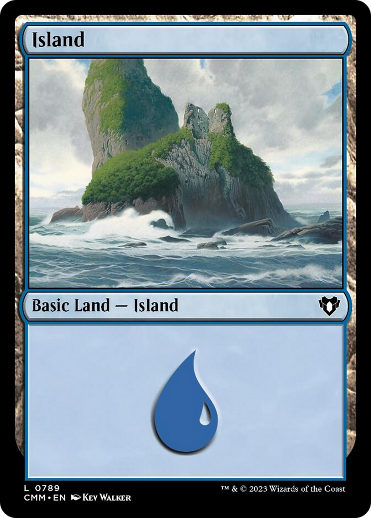 Island (789) [Commander Masters] | L.A. Mood Comics and Games