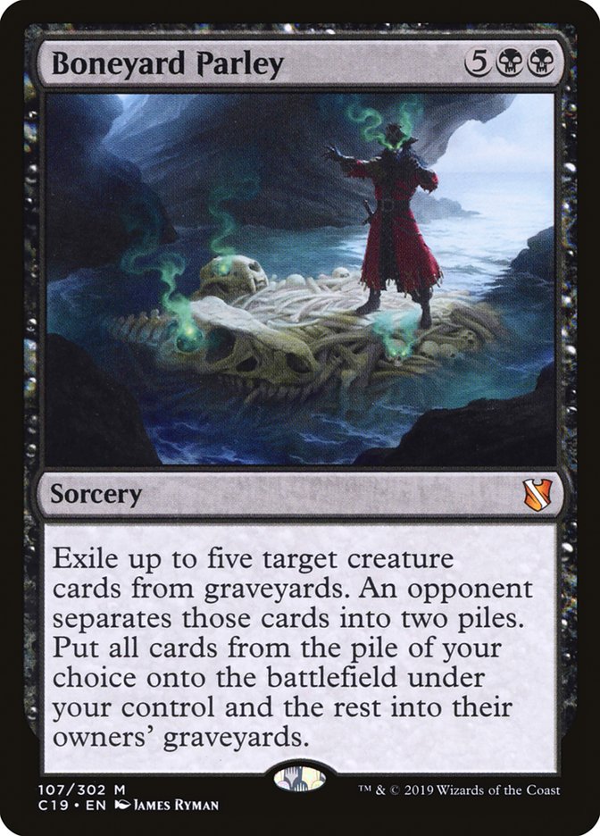 Boneyard Parley [Commander 2019] | L.A. Mood Comics and Games