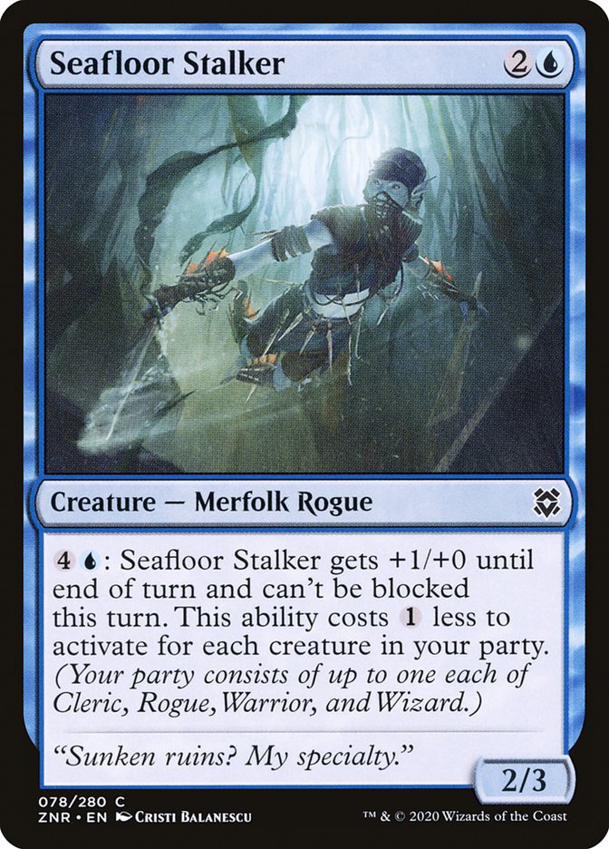 Seafloor Stalker [Zendikar Rising] | L.A. Mood Comics and Games