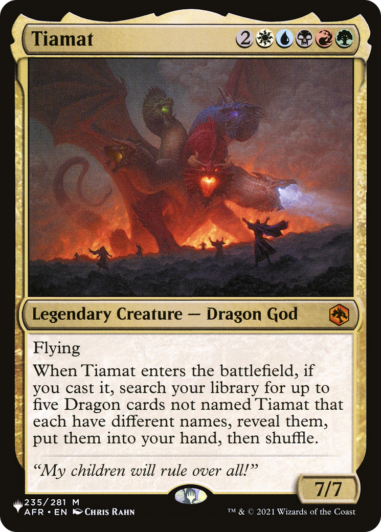 Tiamat [The List] | L.A. Mood Comics and Games