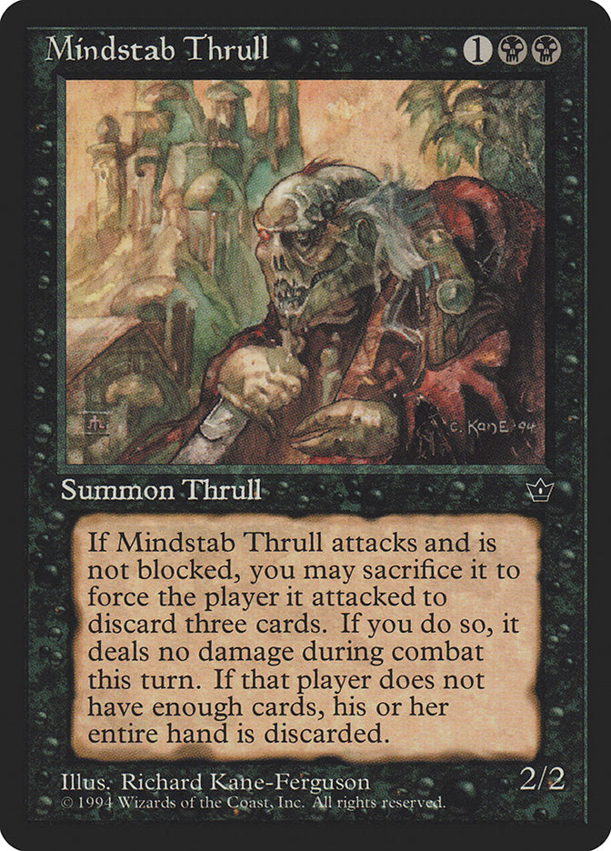 Mindstab Thrull (Richard Kane Ferguson) [Fallen Empires] | L.A. Mood Comics and Games