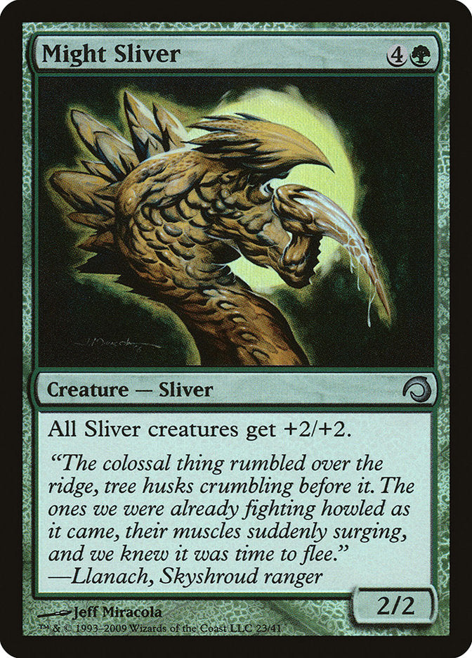 Might Sliver [Premium Deck Series: Slivers] | L.A. Mood Comics and Games