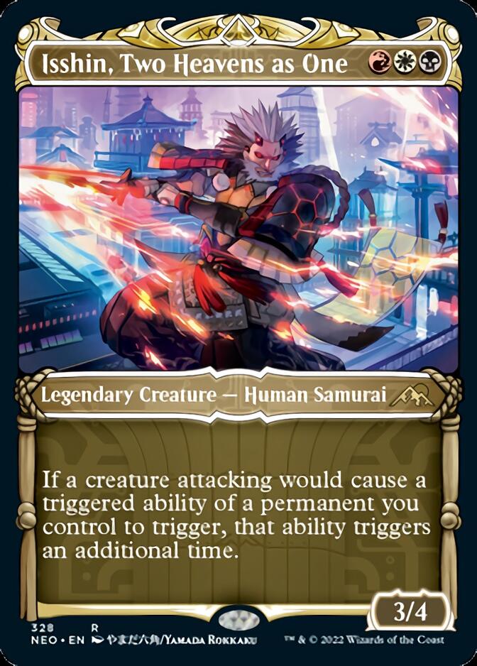 Isshin, Two Heavens as One (Showcase Samurai) [Kamigawa: Neon Dynasty] | L.A. Mood Comics and Games