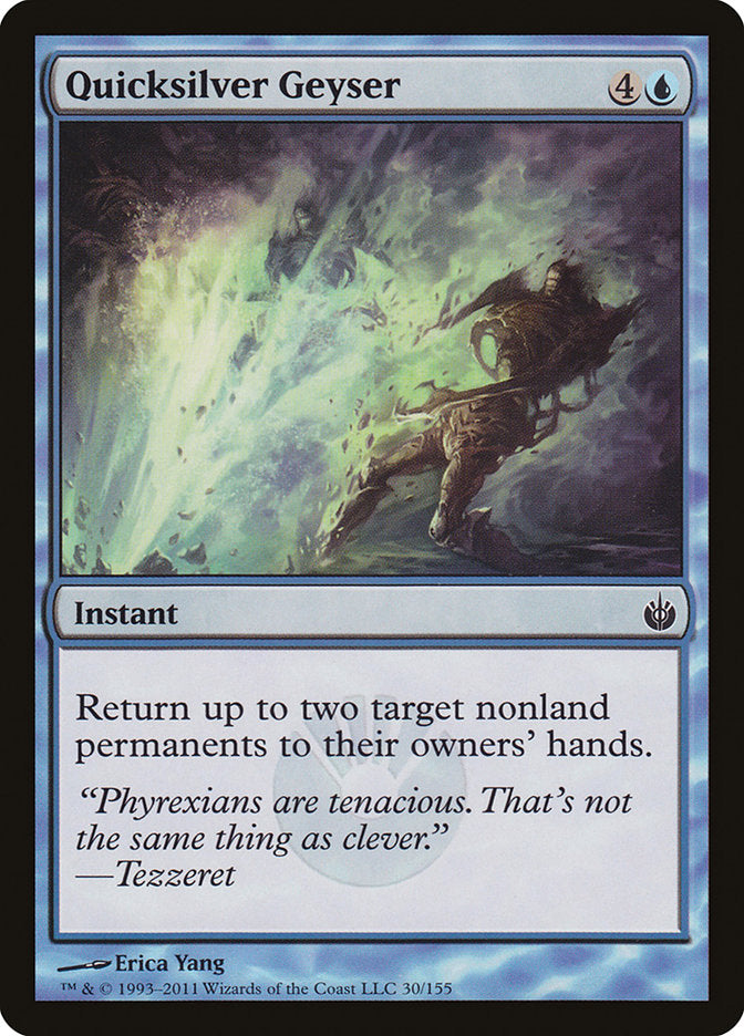 Quicksilver Geyser [Mirrodin Besieged] | L.A. Mood Comics and Games