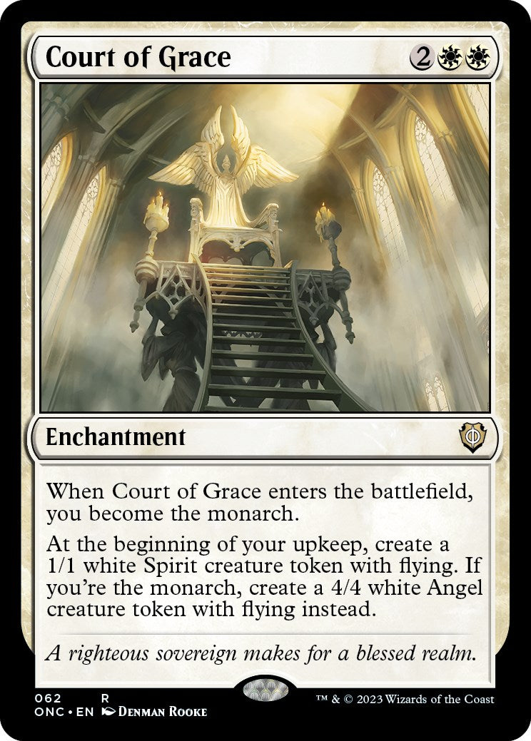 Court of Grace [Phyrexia: All Will Be One Commander] | L.A. Mood Comics and Games