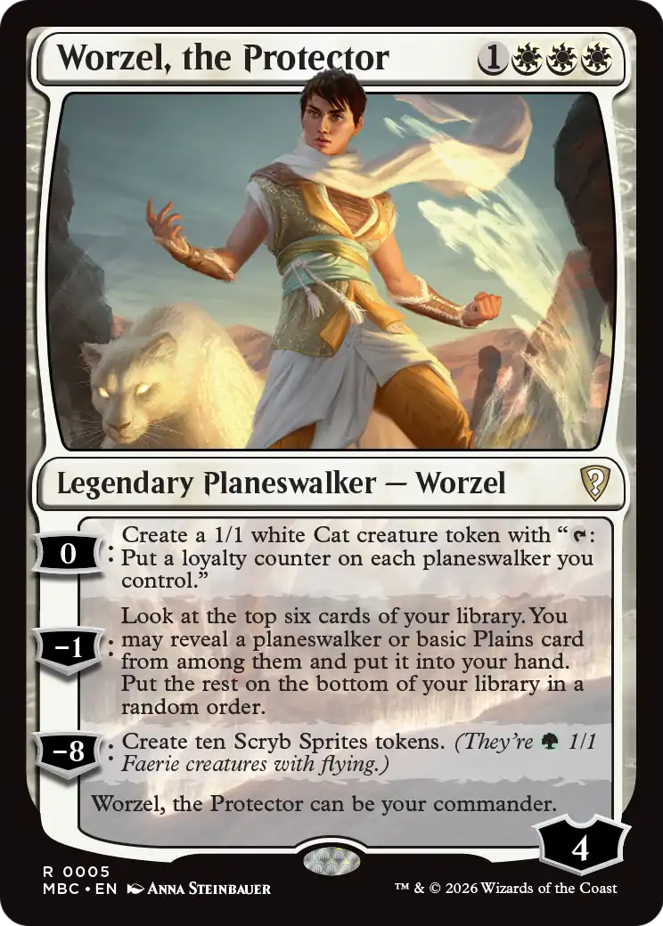 Worzel, the Protector [Mystery Booster: Commander Edition] | L.A. Mood Comics and Games