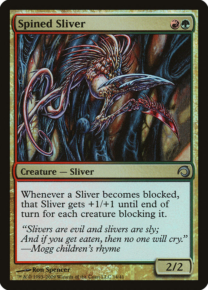 Spined Sliver [Premium Deck Series: Slivers] | L.A. Mood Comics and Games