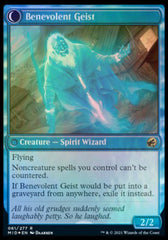 Malevolent Hermit // Benevolent Geist [Innistrad: Midnight Hunt Prerelease Promos] | L.A. Mood Comics and Games