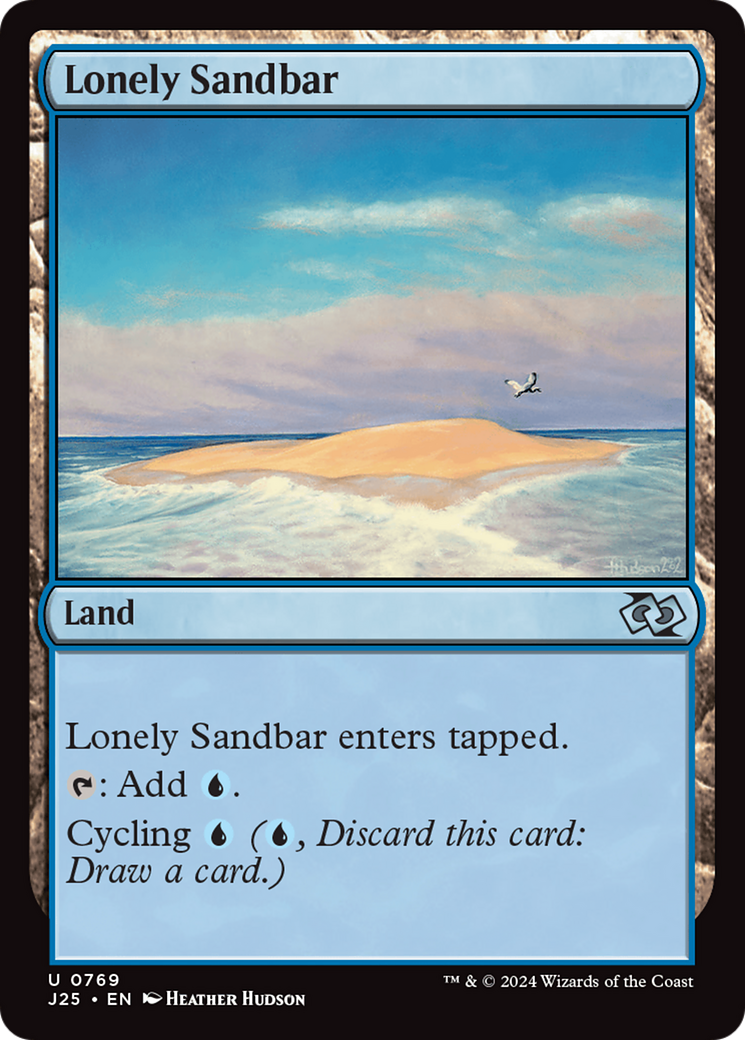 Lonely Sandbar [Foundations Jumpstart] | L.A. Mood Comics and Games