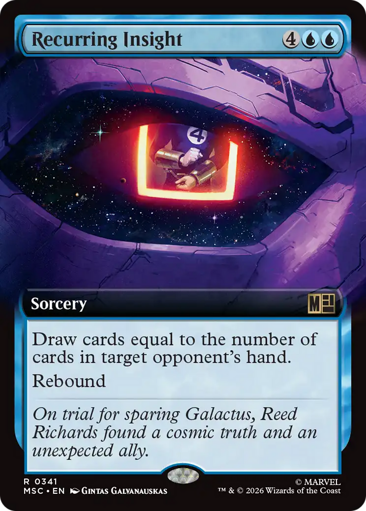 Recurring Insight (Extended Art) [Marvel Super Heroes Commander] | L.A. Mood Comics and Games