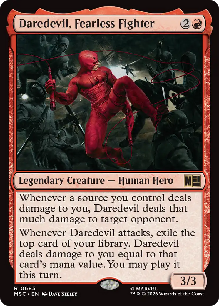 Daredevil, Fearless Fighter [Marvel Super Heroes Commander] | L.A. Mood Comics and Games