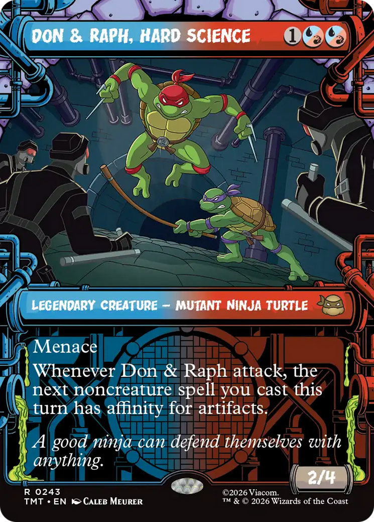 Don & Raph, Hard Science (Showcase) [Teenage Mutant Ninja Turtles] | L.A. Mood Comics and Games