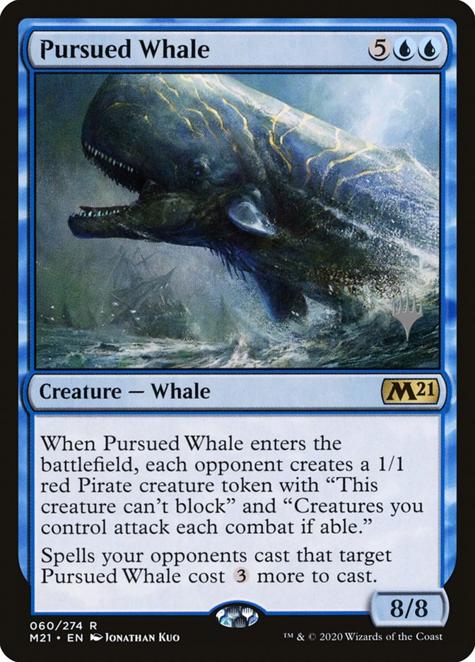 Pursued Whale (Promo Pack) [Core Set 2021 Promos] | L.A. Mood Comics and Games