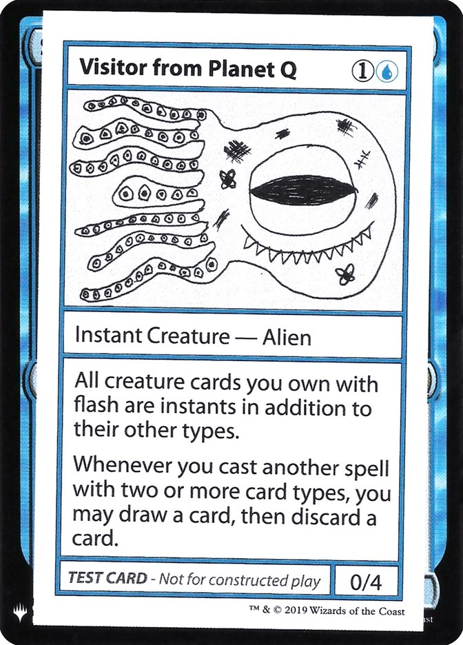 Visitor from Planet Q [Mystery Booster Playtest Cards] | L.A. Mood Comics and Games