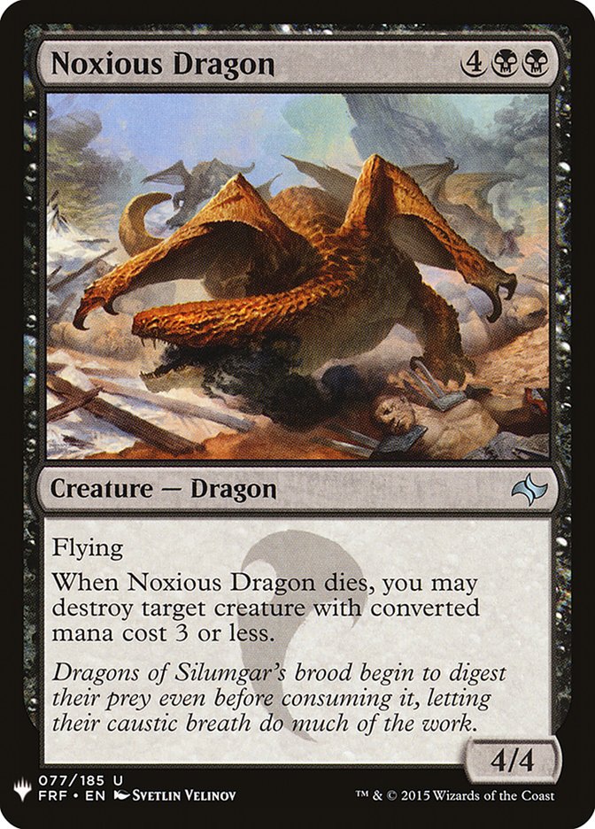 Noxious Dragon [Mystery Booster] | L.A. Mood Comics and Games