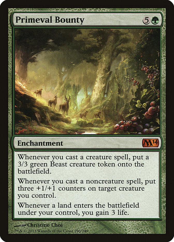 Primeval Bounty [Magic 2014] | L.A. Mood Comics and Games