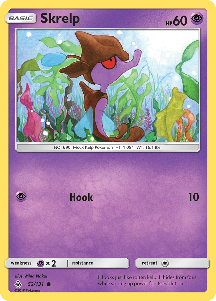 Skrelp (52/131) [Sun & Moon: Forbidden Light] | L.A. Mood Comics and Games
