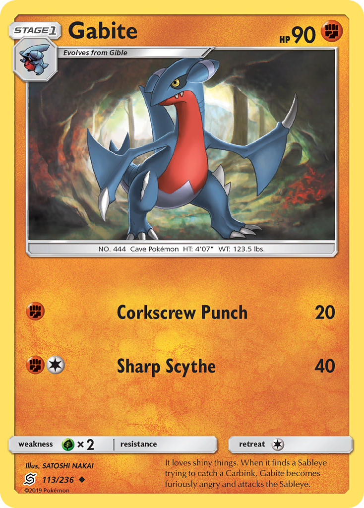 Gabite (113/236) [Sun & Moon: Unified Minds] | L.A. Mood Comics and Games