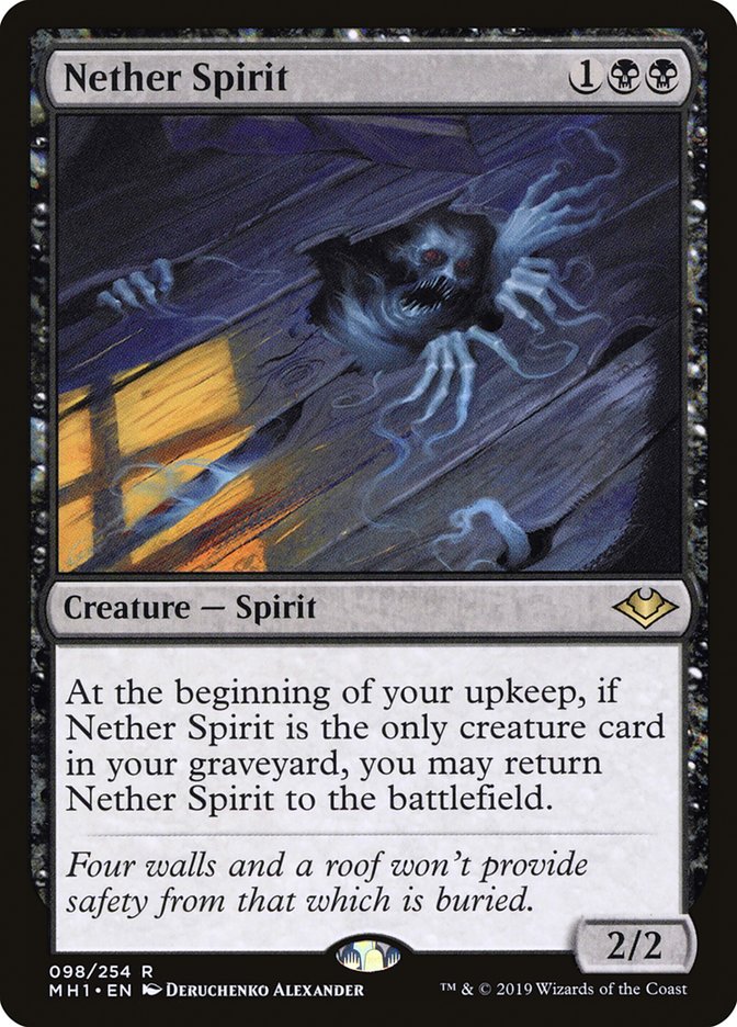 Nether Spirit [Modern Horizons] | L.A. Mood Comics and Games
