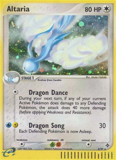 Altaria (2/97) [EX: Dragon] | L.A. Mood Comics and Games