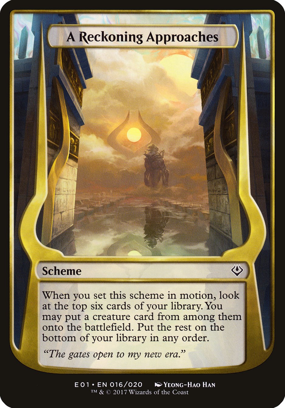 A Reckoning Approaches (Schemes) [Archenemy: Nicol Bolas Schemes] | L.A. Mood Comics and Games