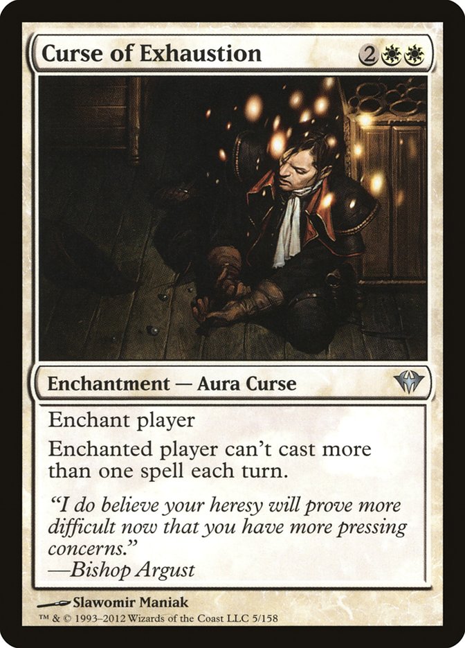 Curse of Exhaustion [Dark Ascension] | L.A. Mood Comics and Games