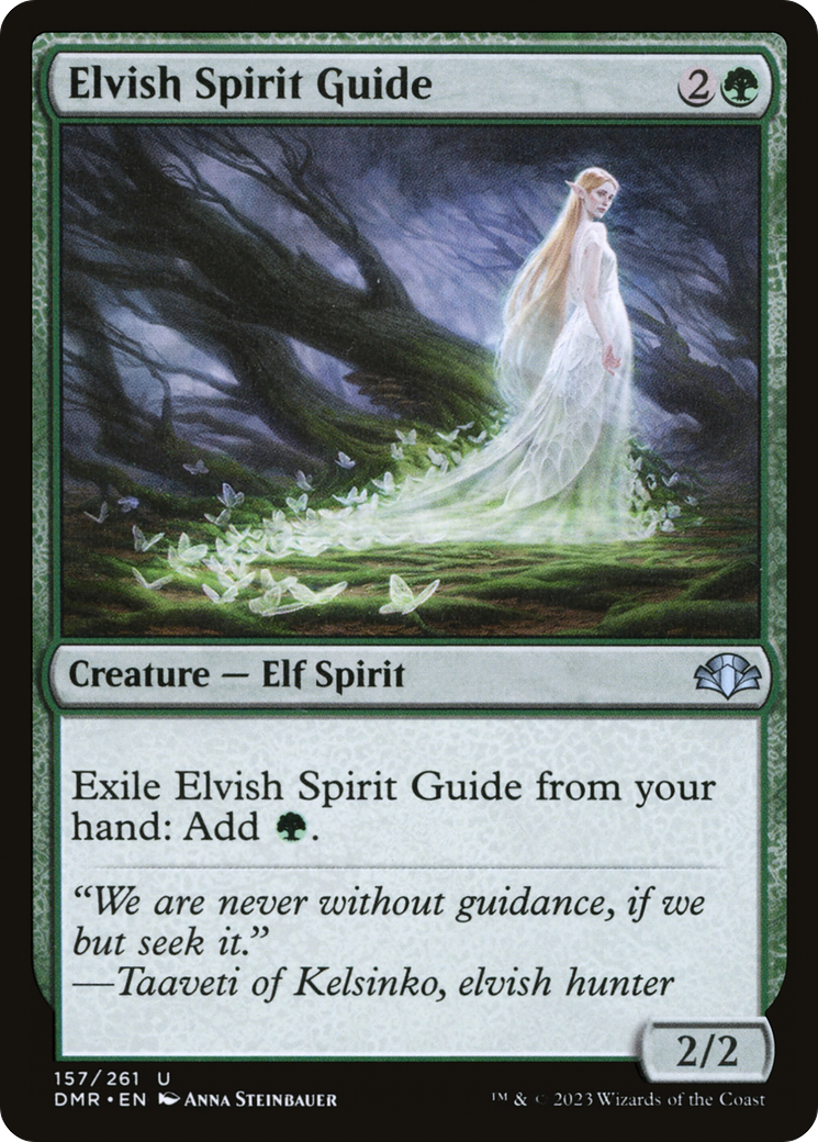 Elvish Spirit Guide [Dominaria Remastered] | L.A. Mood Comics and Games