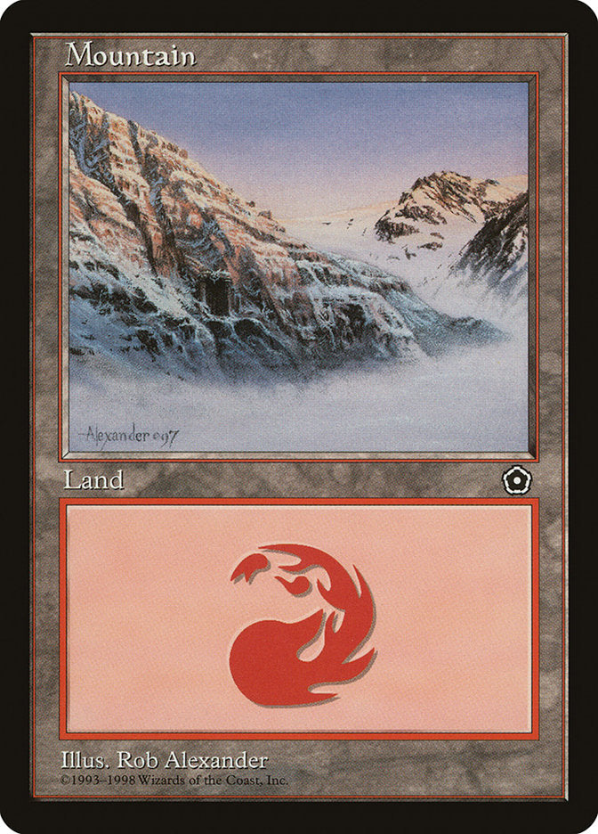 Mountain (Signature on Left / Cave on Left) [Portal Second Age] | L.A. Mood Comics and Games