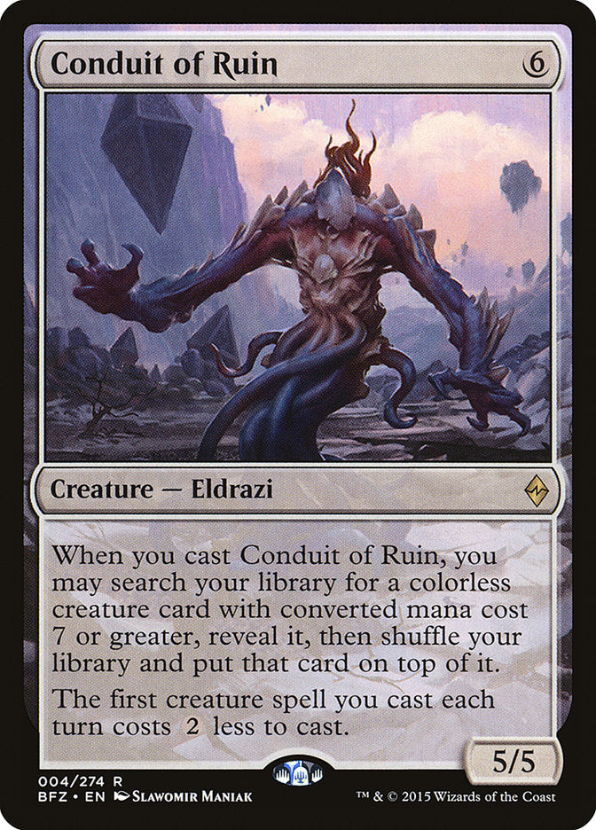Conduit of Ruin [Battle for Zendikar] | L.A. Mood Comics and Games