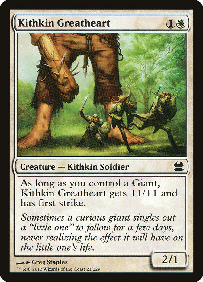Kithkin Greatheart [Modern Masters] | L.A. Mood Comics and Games