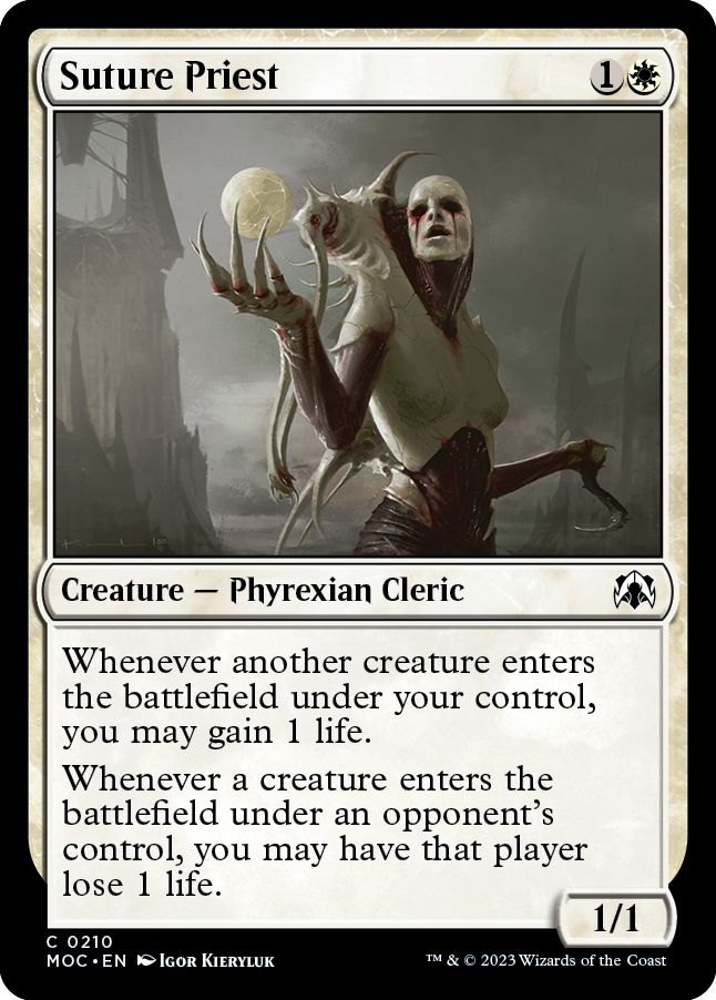 Suture Priest [March of the Machine Commander] | L.A. Mood Comics and Games