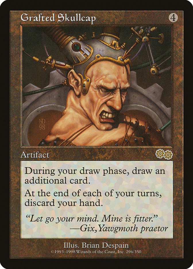 Grafted Skullcap [Urza's Saga] | L.A. Mood Comics and Games