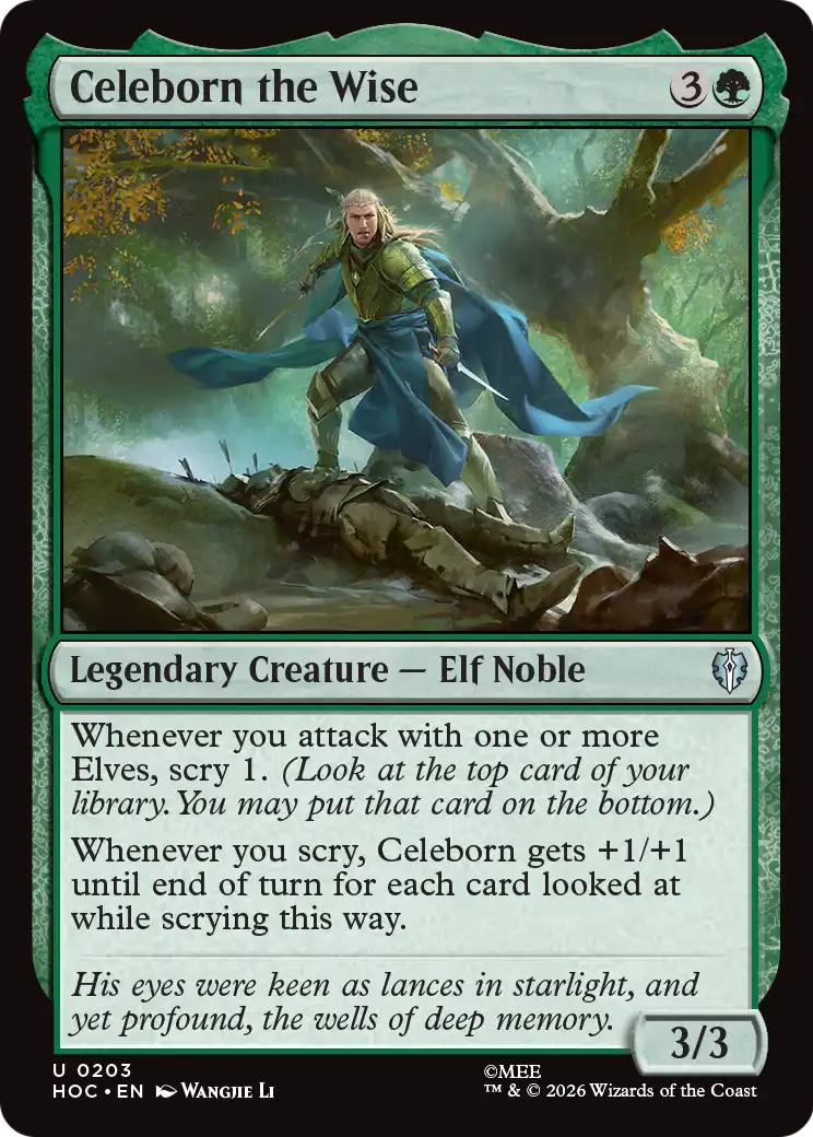 Celeborn the Wise [The Hobbit: Eternal-Legal] | L.A. Mood Comics and Games