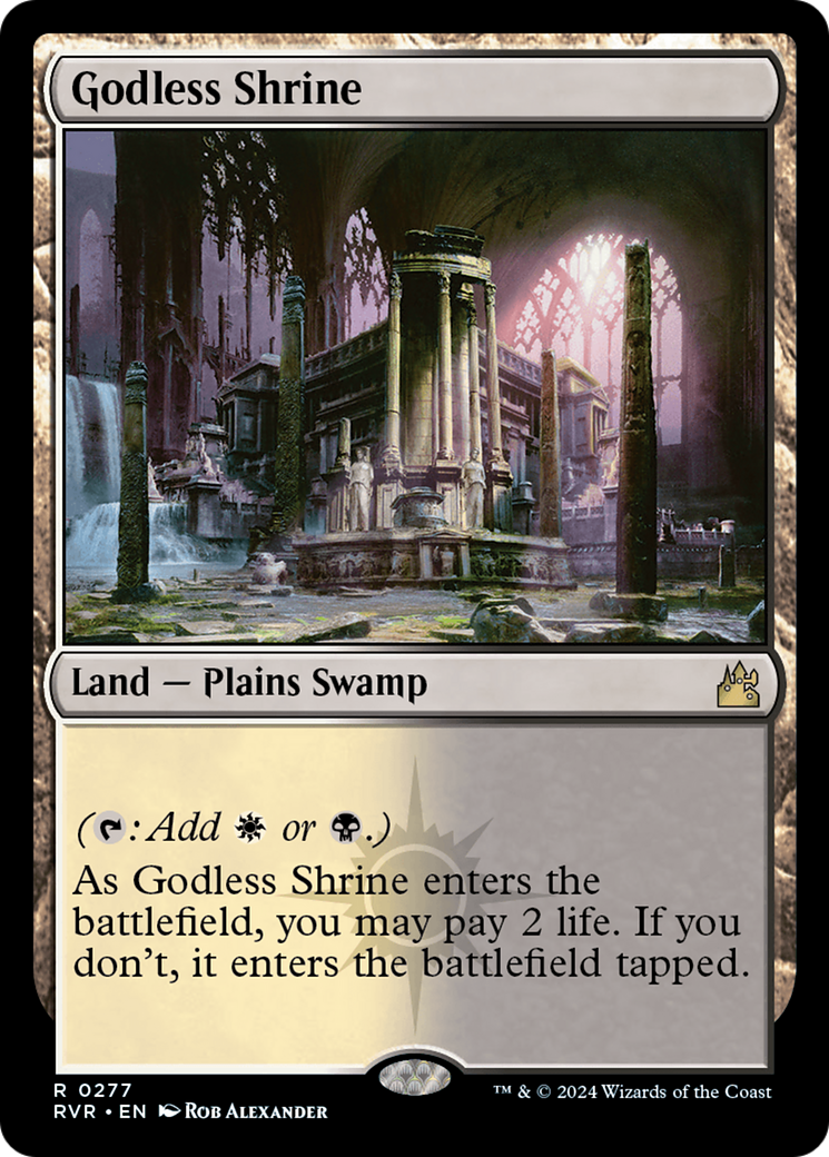 Godless Shrine [Ravnica Remastered] | L.A. Mood Comics and Games