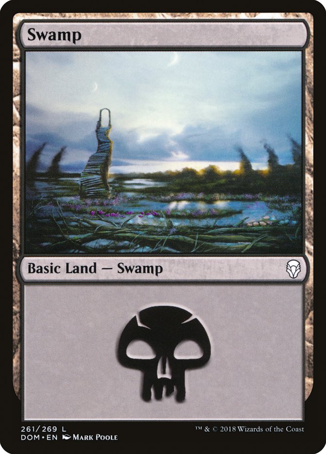 Swamp (261) [Dominaria] | L.A. Mood Comics and Games