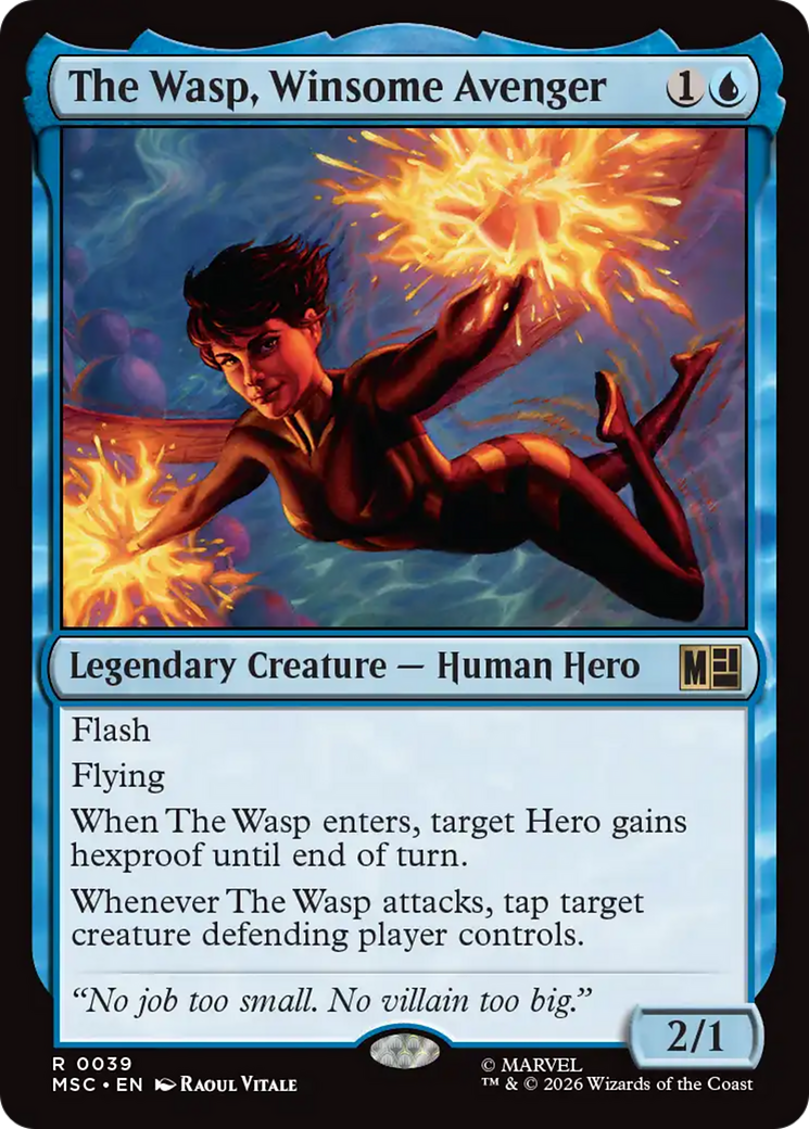 The Wasp, Winsome Avenger [Marvel Super Heroes Commander] | L.A. Mood Comics and Games