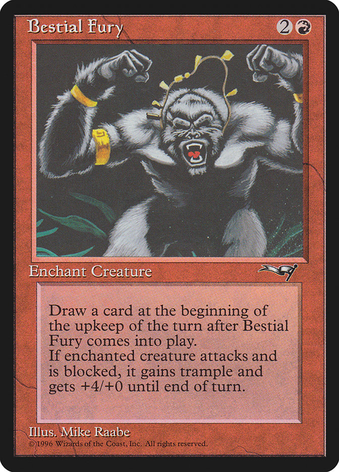 Bestial Fury (Fists Raised) [Alliances] | L.A. Mood Comics and Games