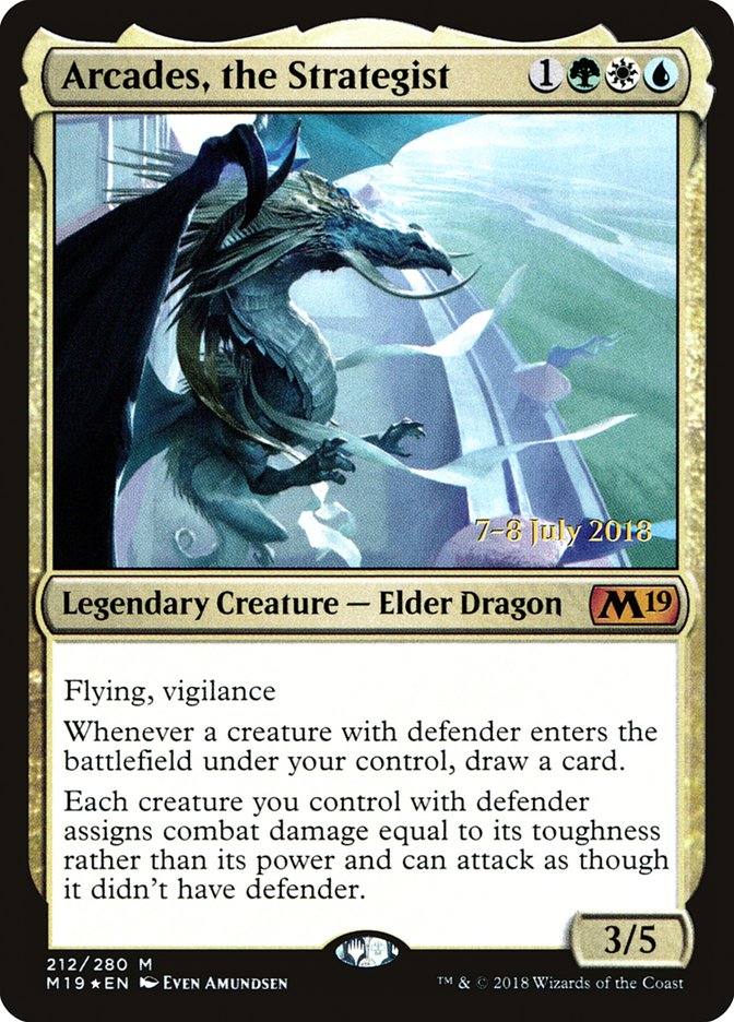 Arcades, the Strategist [Core Set 2019 Prerelease Promos] | L.A. Mood Comics and Games