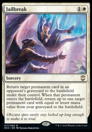 Jailbreak (Promo Pack) [Streets of New Capenna Commander Promos] | L.A. Mood Comics and Games