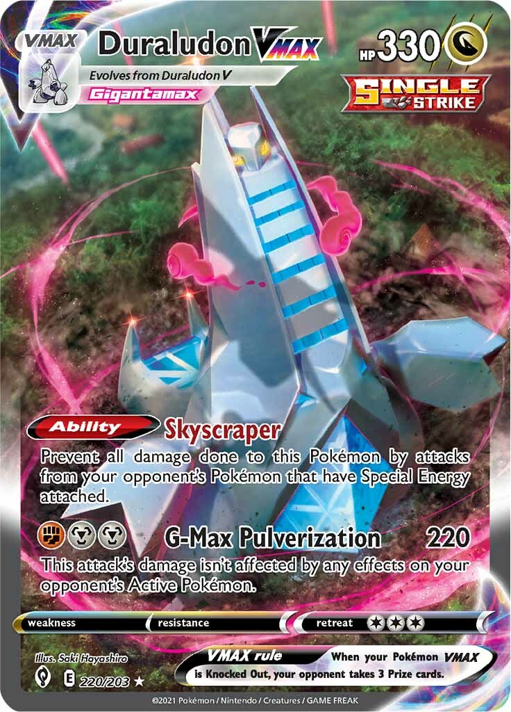 Duraludon VMAX (220/203) [Sword & Shield: Evolving Skies] | L.A. Mood Comics and Games