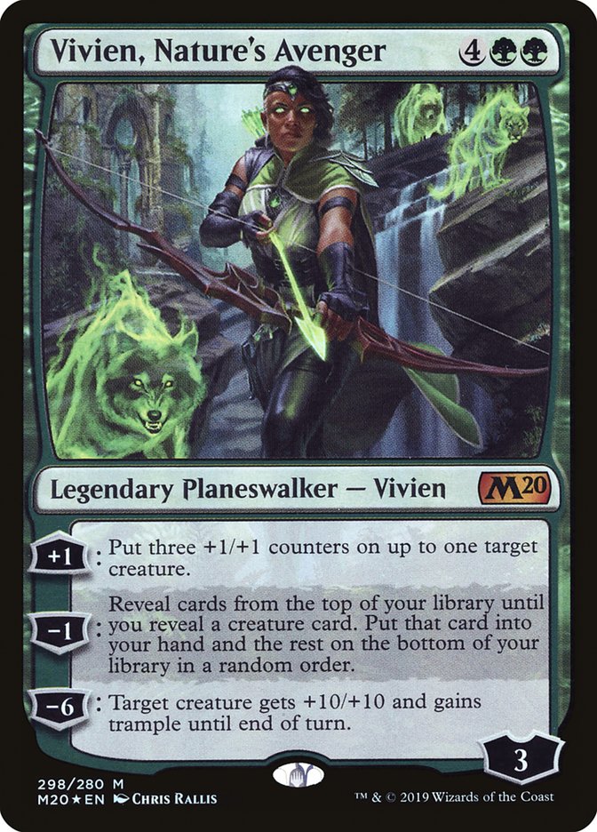 Vivien, Nature's Avenger [Core Set 2020] | L.A. Mood Comics and Games