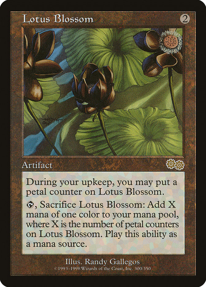 Lotus Blossom [Urza's Saga] | L.A. Mood Comics and Games