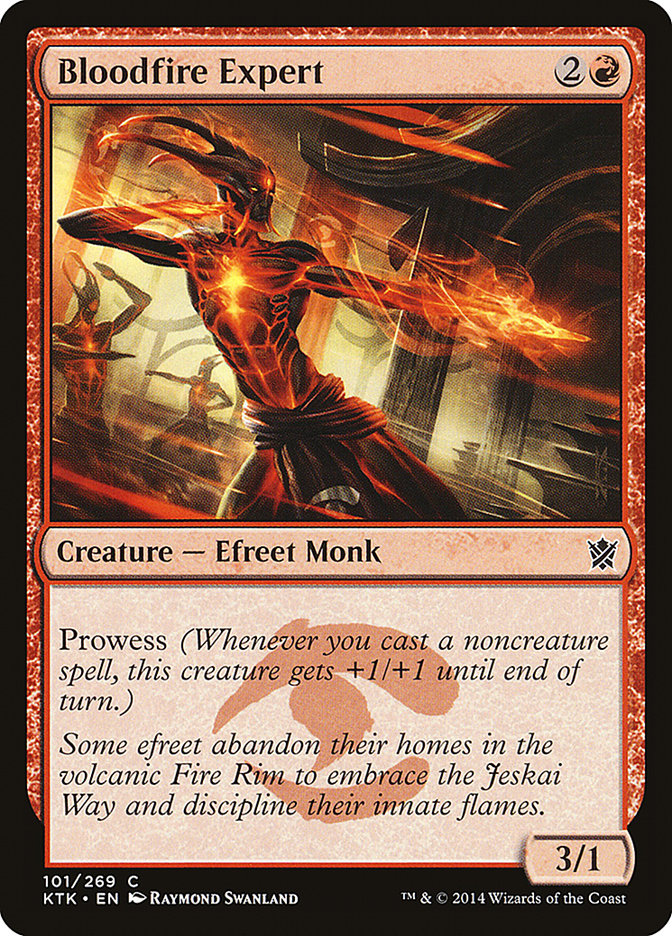 Bloodfire Expert [Khans of Tarkir] | L.A. Mood Comics and Games