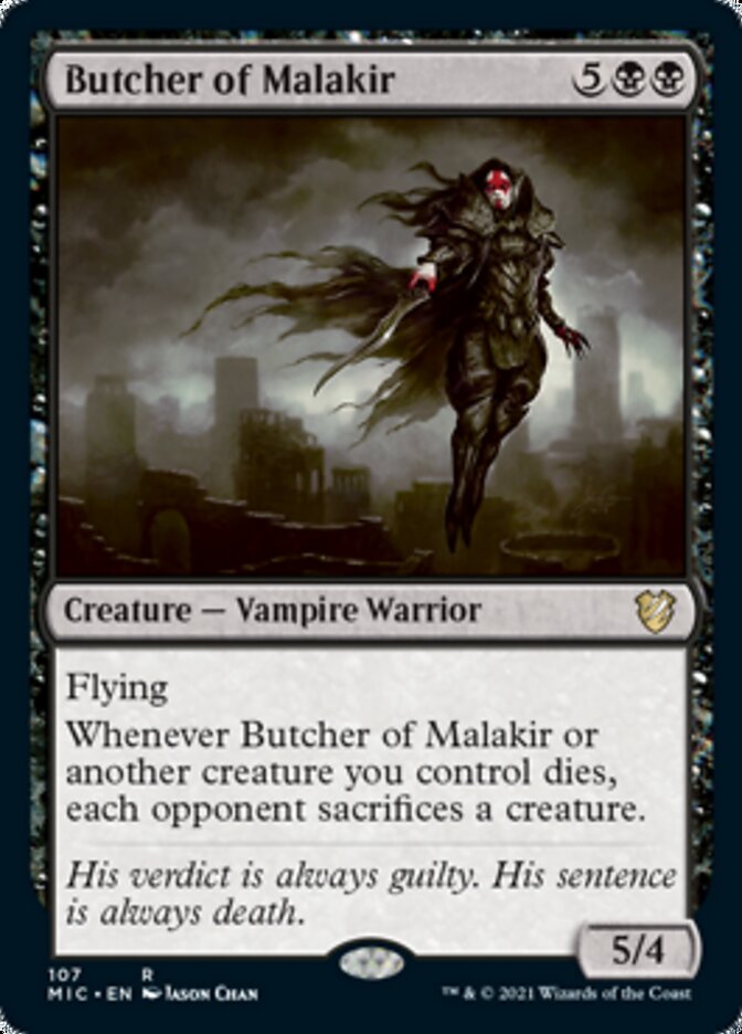 Butcher of Malakir [Innistrad: Midnight Hunt Commander] | L.A. Mood Comics and Games